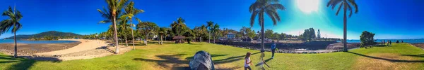 Airlie Beach Ausztrália Augusztus 2018 Panoráma 360 Kilátás Airlie Beach — Stock Fotó