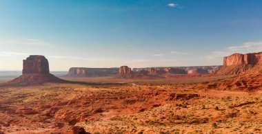 Anıt Vadisi 'nin hava manzarası.