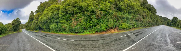 Beautiful Road New Zealand Panoramic View — Fotografia de Stock