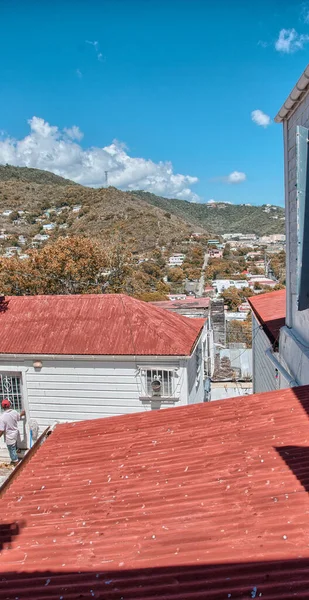 Saint Thomas Ons Maagdeneilanden Prachtige Kust Kleuren — Stockfoto