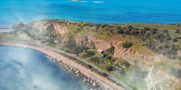 Granite Island Australia Veduta Aerea Della Costa Una Bella Mattinata — Foto Stock