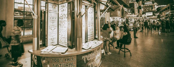 Las Vegas 2018 Június Las Vegas Belvárosa Fremont Street Éjszaka — Stock Fotó