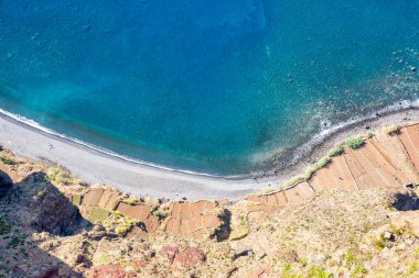 Cabo girao, madeira. Avrupa'nın en yüksek cliff funchal doğru gelen göster.