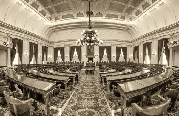 Interior Montpelier State House Vista Panorâmica — Fotografia de Stock