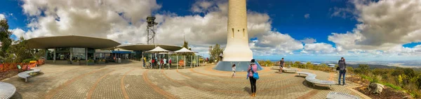 Аделаїда Австралія Вересня 2018 Туристи Відвідують Гору Лофті Чудовий Сонячний — стокове фото