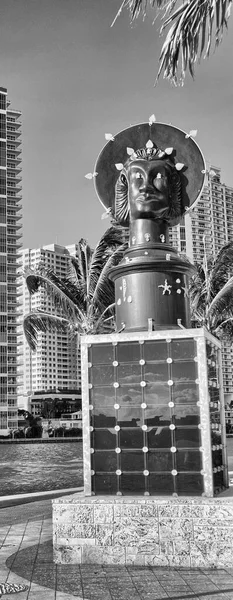 Calles Coloridas Miami Día Soleado —  Fotos de Stock