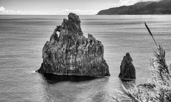 Costa Roccia Dell Isola Madeira Portogallo — Foto Stock