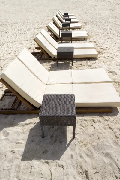 Riga di Beach Lounge — Foto Stock
