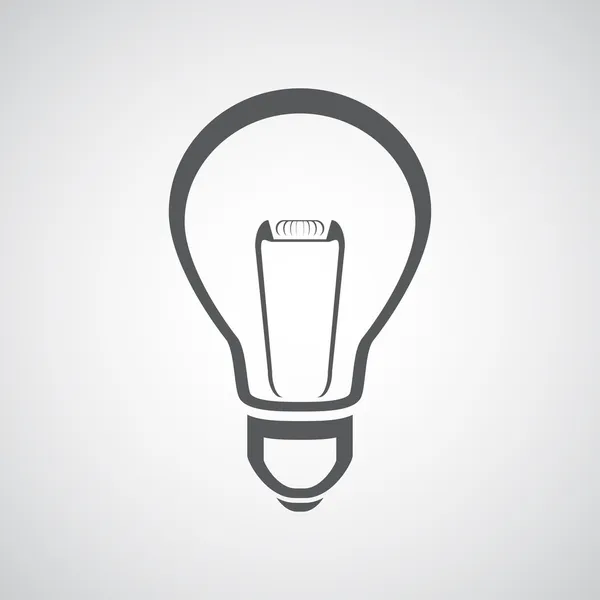 vektör ampul simgesi
