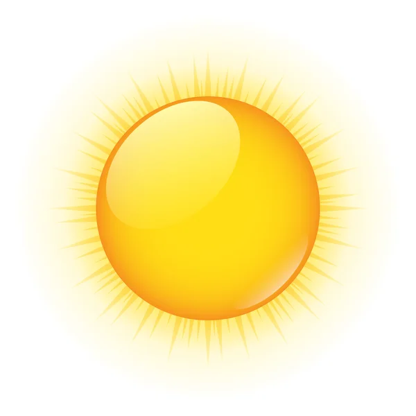 vektör güneş