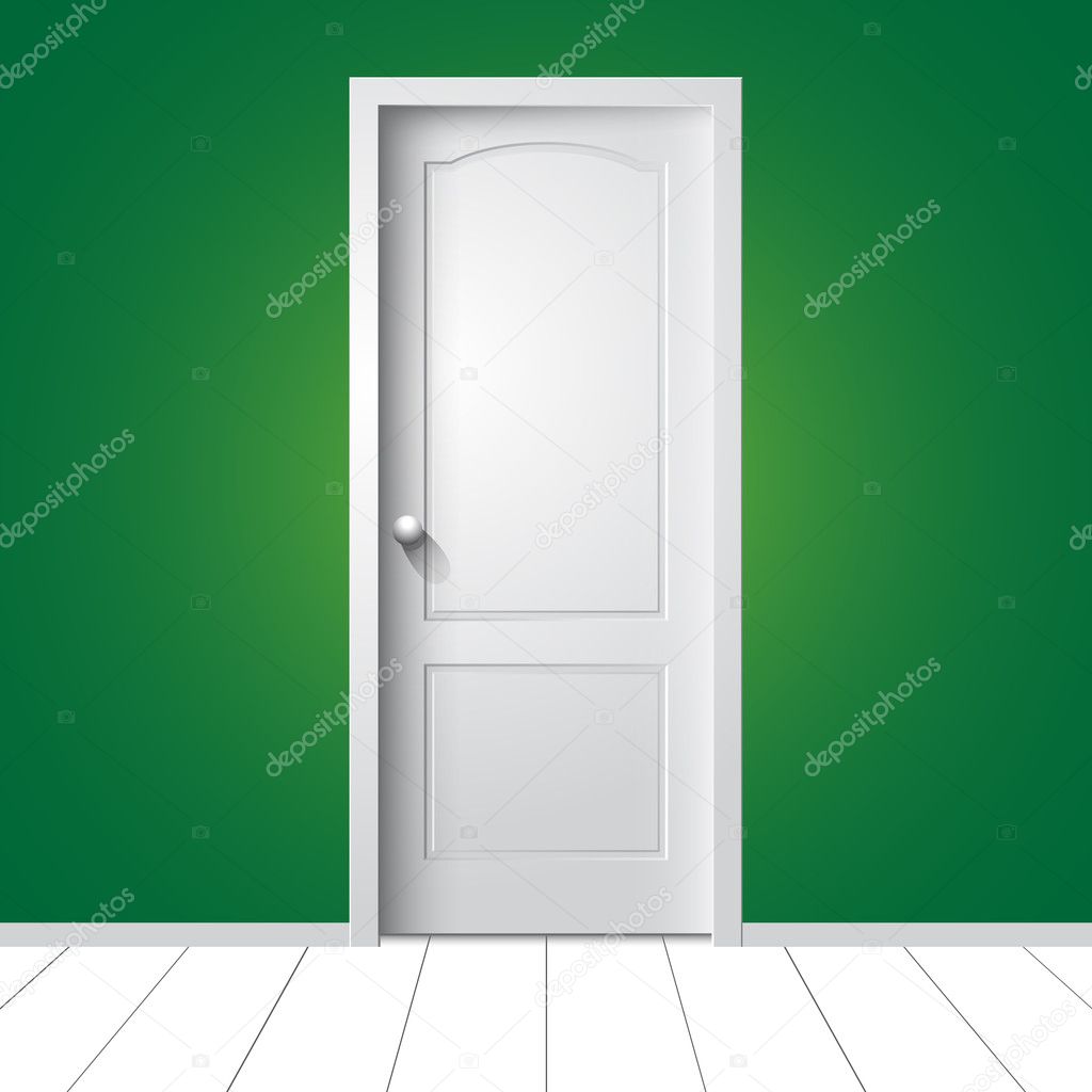 Door. Vector illustration