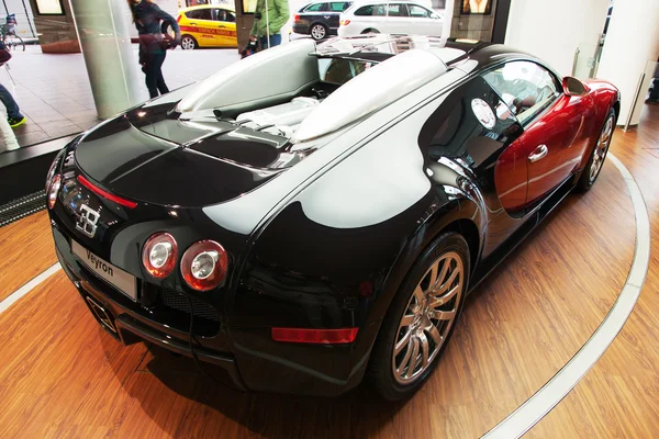 Bugatti Veyron in the Volkswagen-Center Royalty Free Stock Photos