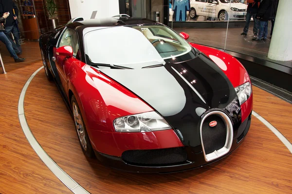 Bugatti Veyron in the Volkswagen-Center Stock Picture