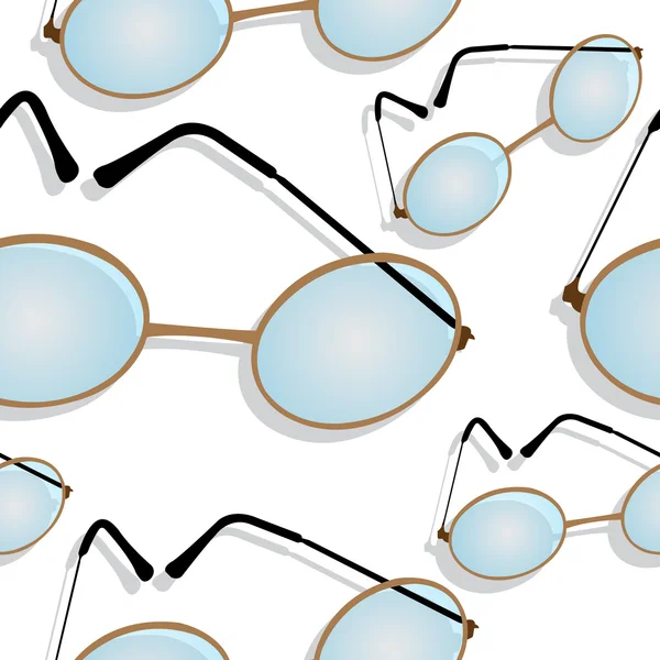 Lunettes motif ombragé — Image vectorielle