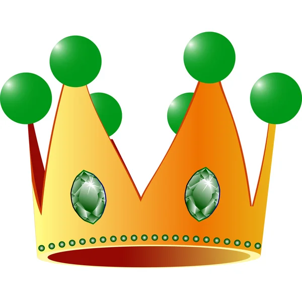Reis coroa — Vetor de Stock