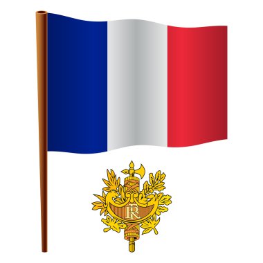 Fransa dalgalı bayrağı