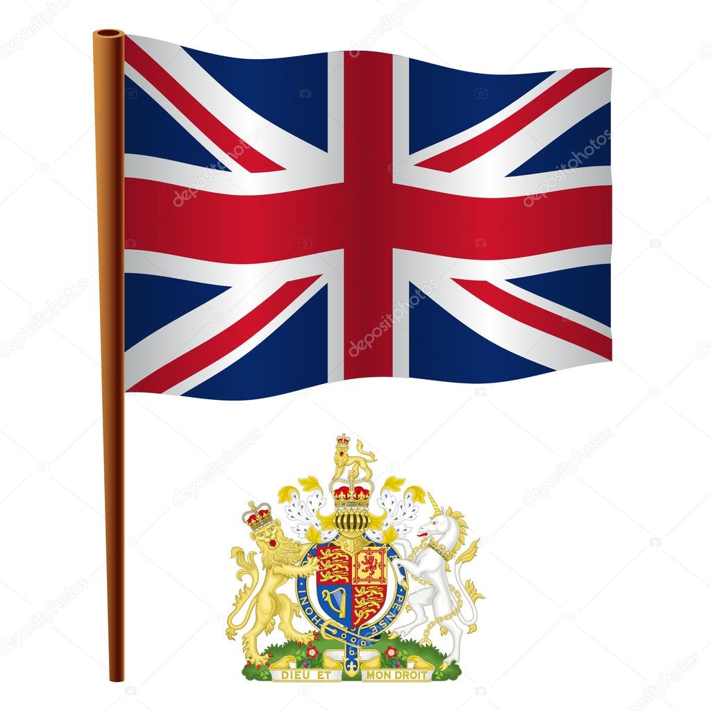 united kingdom wavy flag