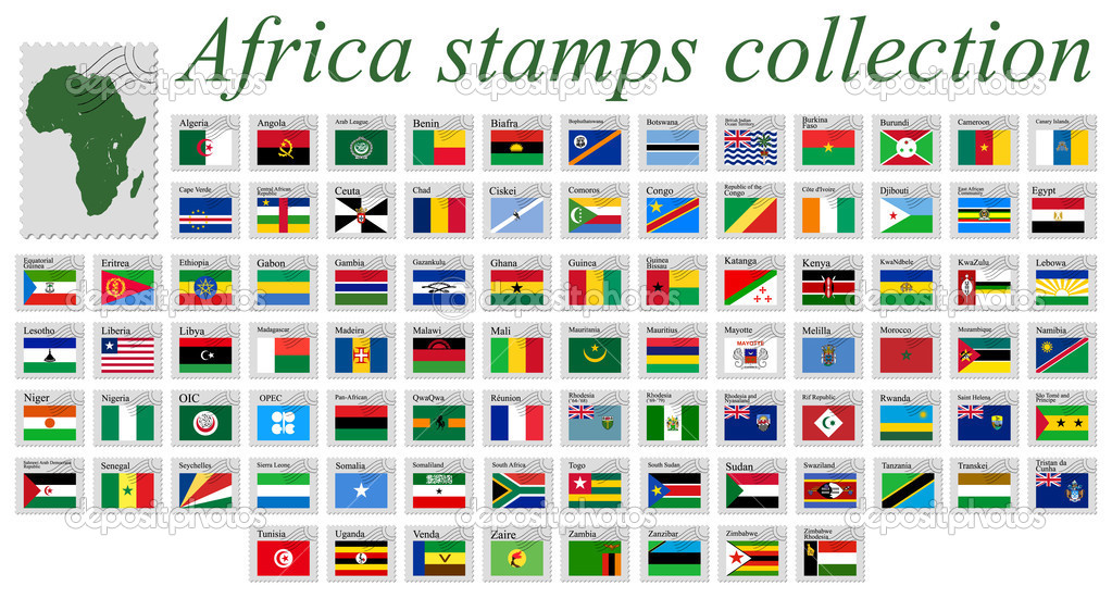 africa stamps collection