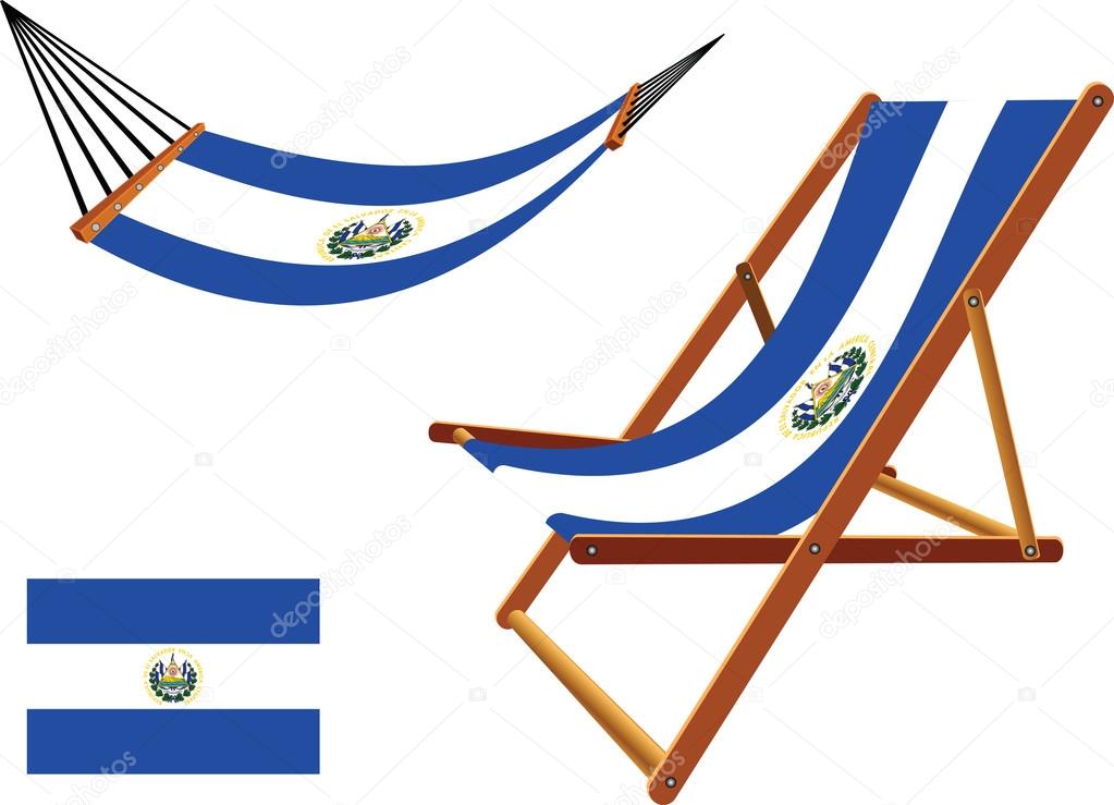 el salvador hammock and deck chair set