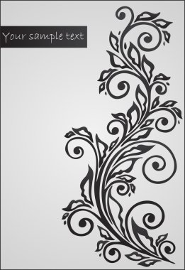 çiçek desenli arka plan