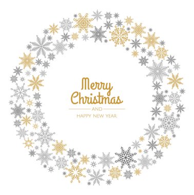 Kar taneli Mutlu Noeller Soyut Kartı. Xmas indirimi, tatil web pankartı.