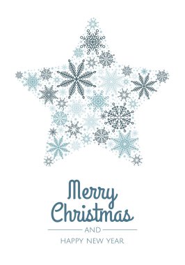 Kar taneli Mutlu Noeller Soyut Kartı. Xmas indirimi, tatil web pankartı.