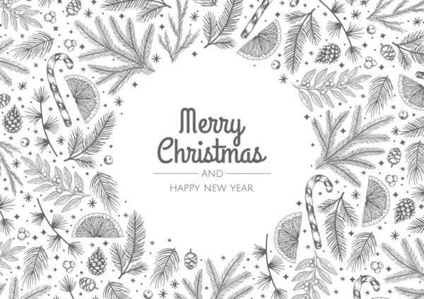 Noel ve Yeni Yıl geçmişi. Parlak Kış Tatil Kompozisyonu. Tebrik kartı, afiş, poster