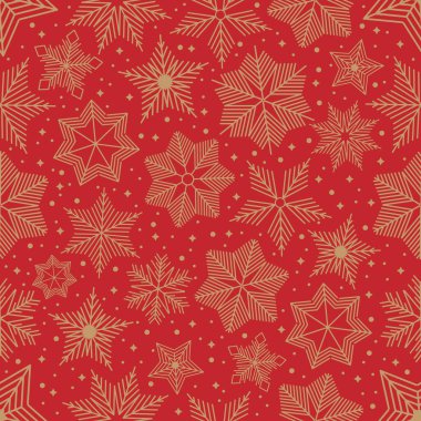 Basit, pürüzsüz bir Noel örneği. Farklı süslemeli kar taneleri. Beyaz arkaplanda