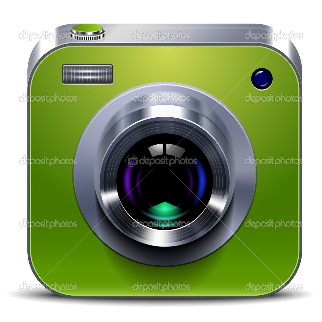 Green Camera Icon
