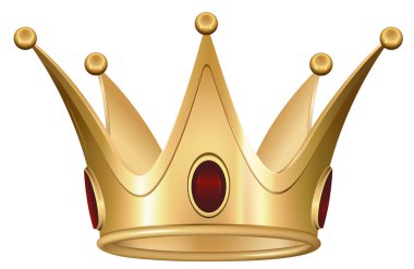 ruby ile altın royal crown
