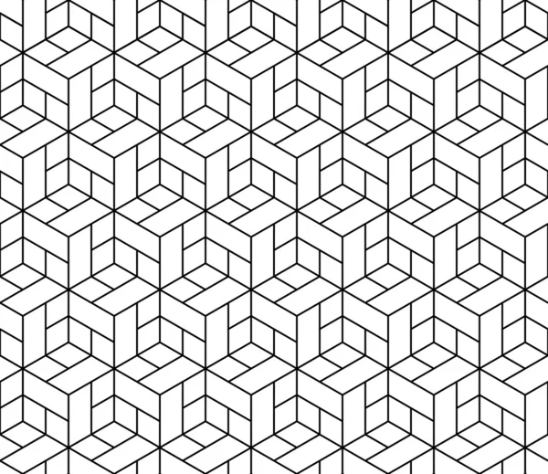 küpleri ile kesintisiz geometrik desen.