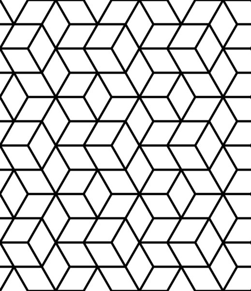 Бесшовный геометрический узор с кубиками
.