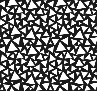 Dikişsiz üçgen desen. vektör arka plan.