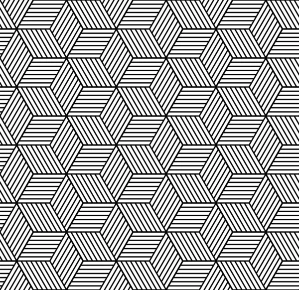 Modèle géométrique sans couture avec des cubes — Image vectorielle