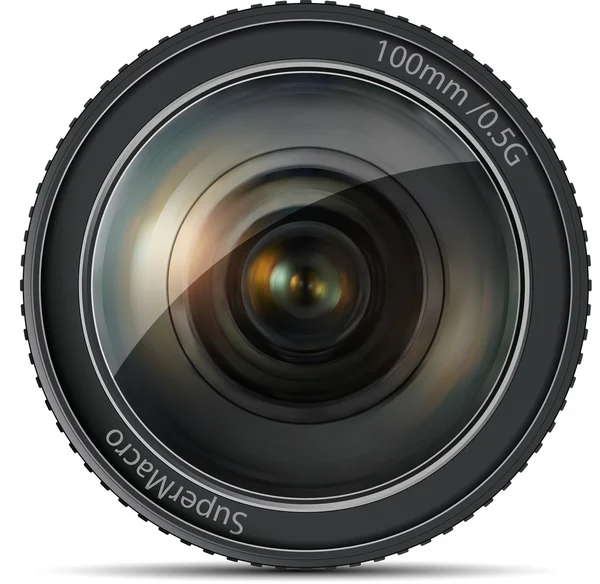 Vintage lens — Stockvector