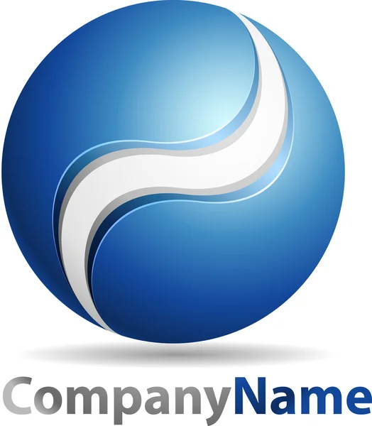 Logo dell'azienda vettoriale — Vettoriale Stock