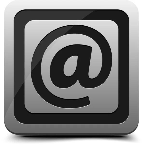 Botón vector de correo electrónico — Archivo Imágenes Vectoriales