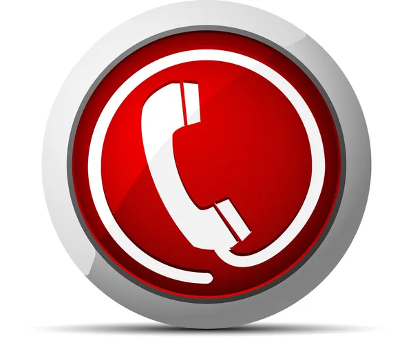 Telefon simgesi. vektör illüstrasyonu