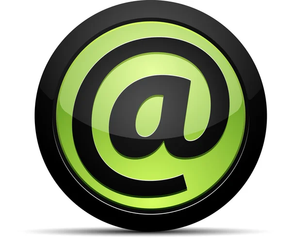 E-mail icona. Illustrazione vettoriale — Vettoriale Stock