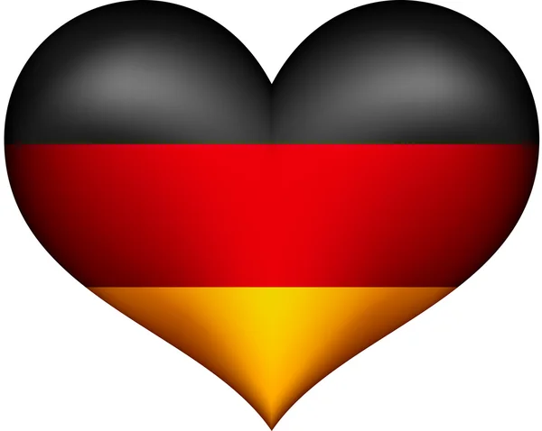 Serce Niemiec — Wektor stockowy