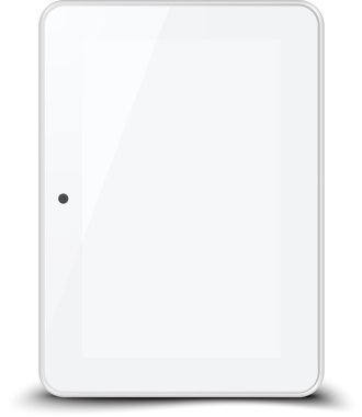 Beyaz tablet pc