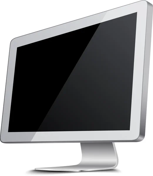 LCD monitor — Stockový vektor
