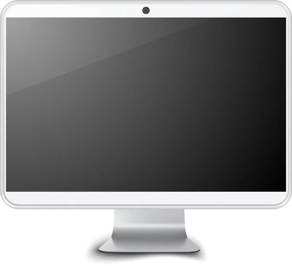 LCD Monitor — Stock Vector