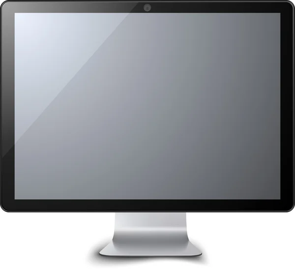 LCD Monitor — Stock Vector