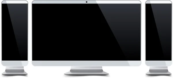 Monitor LCD —  Vetores de Stock