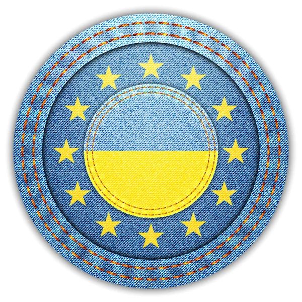 Europa og Ukraina – stockfoto
