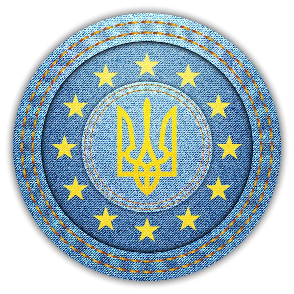 Европа и Украина — стоковое фото