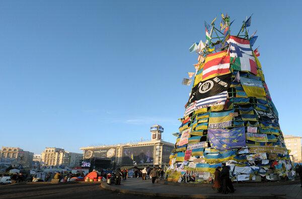 EuroMaidan Christmas Tree