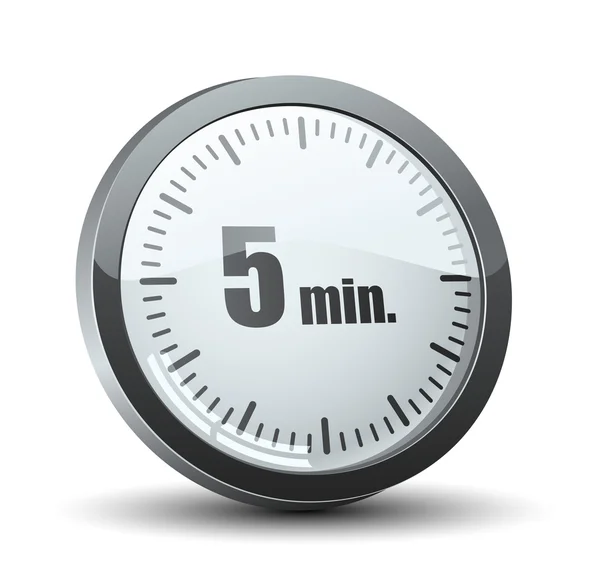 5 Minutes Timer — Stock Photo, Image