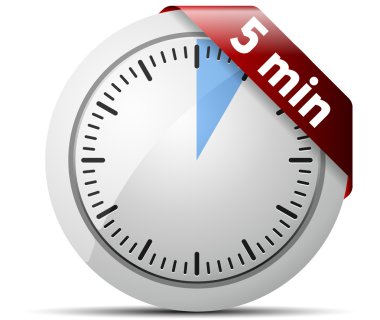 5 dakika zamanlayıcı
